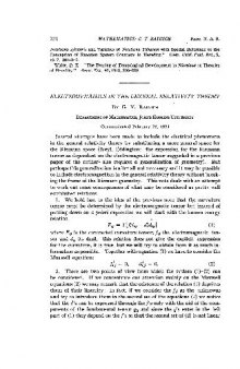 Electrodynamics in the General Relativity Theory