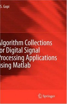 Algorithm Collections for Digital Signal Processing Applications using Matlab 