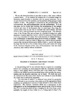 Second Note Electrodynamics in the General Relativity Theory