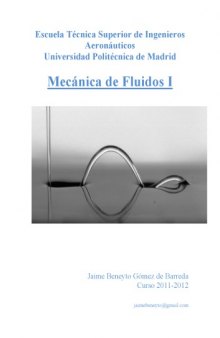 Mecánica de Fluidos I: Curso 2011-2012