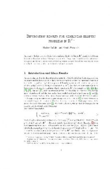 Bifurcation results for semilinear elliptic problems in RN