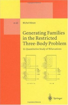 Generating families in the restricted three-body problem: quantitative study of bifurcations