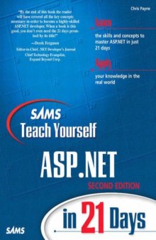 Sams Teach Yourself ASP.NET in 21 Days