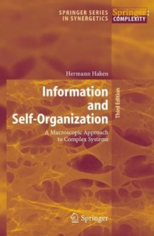 Information and self-organization: a macroscopic approach to complex systems