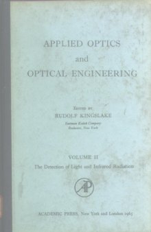 Applied optics and optical engineering,Vol.II