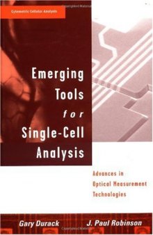 Emerging Tools for Single-Cell Analysis: Advances in Optical Measurement Technologies