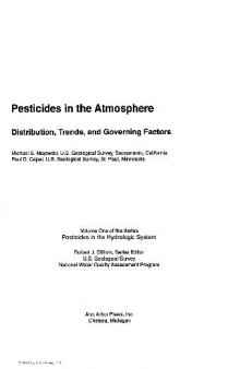 Pesticides in the Atmosphere Distribution Trends