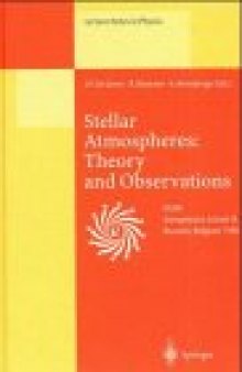 Stellar Atmospheres: Theory and Observations