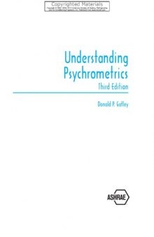 Understanding psychrometrics