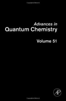 Advances in Quantum Chemistry, Vol. 51