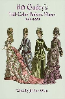 80 Godey's Full-Color Fashion Plates. 1838-1880