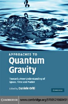 Approaches to quantum gravity: toward a new understanding of space, time, and matter