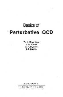 Basics of perturbative QCD