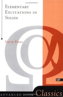 Elementary excitations in solids: lectures on protons, electrons, and plasmons