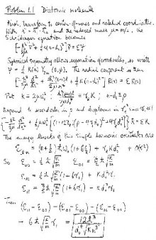 Handwritten solutions for Quantum approach to condensed matter physics