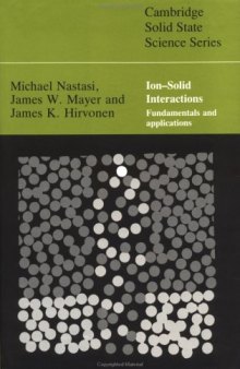 Ion-solid interactions: fundamentals and applications