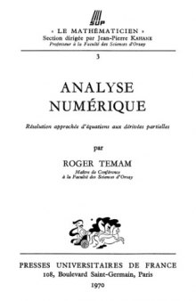 Analyse numerique