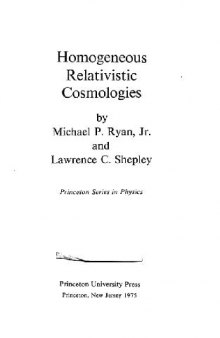 Homogeneous relativistic cosmologies