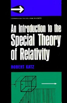 Introduction to the Special Theory of Relativity