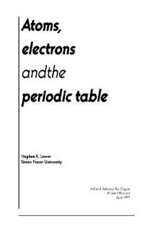 Atoms, Electrons and the Periodic Table (1997)(en)(36s)