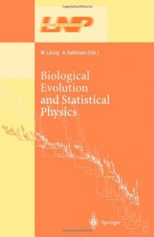 Biological evolution and statistical physics