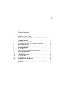 Encyclopedia of Electrochemistry. Thermodynamics and Electrified Interfaces