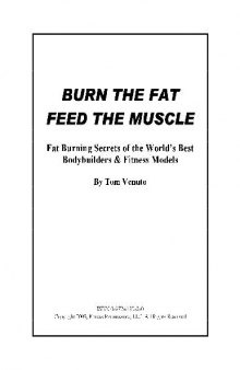 Burn the Fat Feed the Muscle