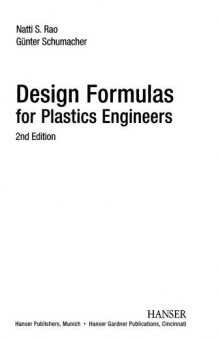 Design Formulas for Plastics Engineers