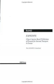 Expedite: Expert-System Based Predictions of Demand for Internal Transport in Europe