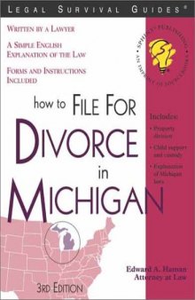 How to File for Divorce in Michigan (Legal Survival Guides)