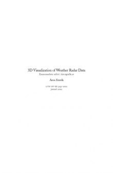 3D visualization of weather radar data