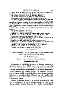 A Comparison of Certain Electrical Properties of Ordinary and Uranium Lead (1919)(en)(3s)