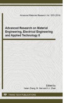 Advanced Research on Material Engineering, Electrical Engineering and Applied Technology II