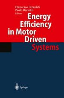 Energy Efficiency in Motor Driven Systems