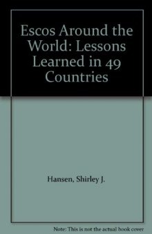 ESCOs around the world : lessons learned in 49 countries
