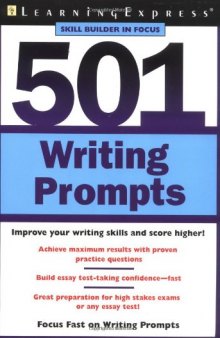 501 Writing Prompt Questions  Writing & Journalism