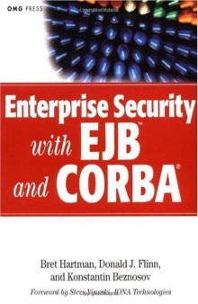 Enterprise Security with EJB and CORBA(r)