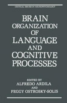 Brain Organization of Language and Cognitive Processes