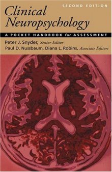 Clinical Neuropsychology: A Pocket Handbook For Assessment - 2nd Edition