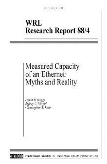 Measured capacity of an Ethernet.Myths and reality