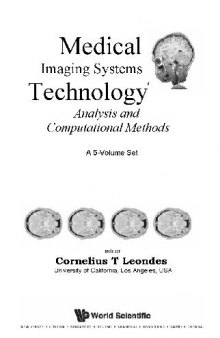 Medical Imaging Systems Technology: Analysis and Computational Methods