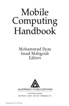 Mobile computing handbook
