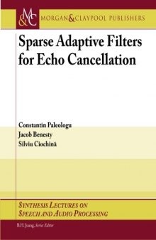 Sparse Adaptive Filters for Echo Cancellation (Synthesis Lectures on Speech and Audio Processing)