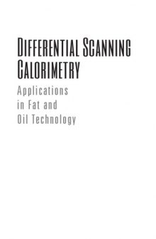 Differential scanning calorimetry