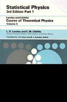 Statistical Physics. Volume 5