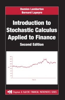 Introduction to Stochastic Calculus Applied to Finance, Second Edition