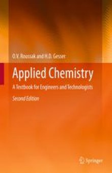 Applied Chemistry: A Textbook for Engineers and Technologists