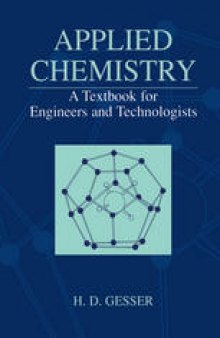 Applied Chemistry: A Textbook for Engineers and Technologists