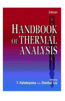 Handbook of thermal analysis