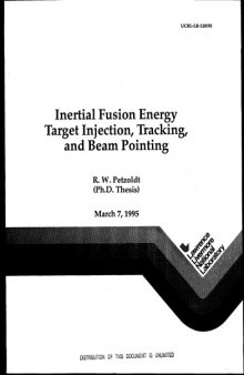 Inertial fusion energy target injection, tracking, and beam pointing